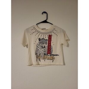 Def Leppard Licensed Girls Retro Tee